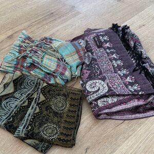 3 Scarfs Bundle